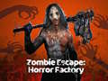 Jwèt Zombie Escape: Horror Factory