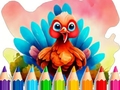 Jwèt Coloring Book: Happy Thanksgiving
