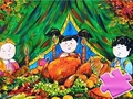 Jwèt Jigsaw Puzzle: Happy Thanksgiving