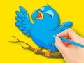 Jwèt Coloring Book: Bird