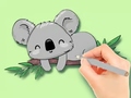Jwèt Coloring Book: Two Koalas