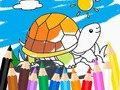 Jwèt Coloring Book: Sunny Turtle