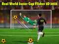 Jwèt Real World Soccer Cup Flicker 3D 2023