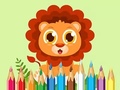 Jwèt Coloring Book: Baby Lion