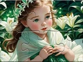 Jwèt Jigsaw Puzzle: Forest Baby Fairy