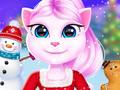 Jwèt Cat Girl Christmas Decor Game