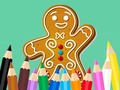Jwèt Coloring Book: Gingerbreads