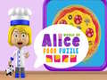 Jwèt World of Alice Food Puzzle