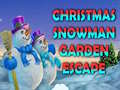 Jwèt Christmas Snowman Garden Escape