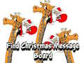 Jwèt Find Christmas Message Board