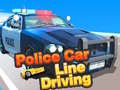 Jwèt Police Car Line Driving