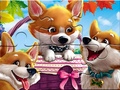 Jwèt Jigsaw Puzzle: Funny Corgis