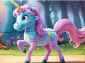 Jwèt Jigsaw Puzzle: Magic Forest Unicorn