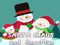 Jwèt Santa Claus and Snowman Jigsaw