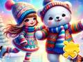 Jwèt Jigsaw Puzzle: Girl On The Rink