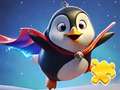 Jwèt Jigsaw Puzzle: Sky Flying Penguin