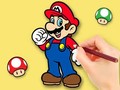 Jwèt Coloring Book: Dwarf Holds Flower