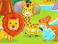 Jwèt Jigsaw Puzzle: Wild Animals