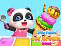Jwèt Little Panda Ice Cream Game