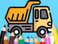 Jwèt Coloring Book: Dump-Truck