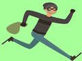 Jwèt Coin Thief 3D Race