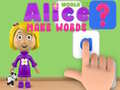 Jwèt World of Alice Make Words
