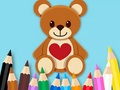 Jwèt Coloring Book: Toy Bear
