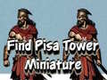 Jwèt Find Pisa Tower Miniature