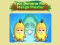 Jwèt Epic Banana Run: Merge Master 
