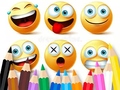 Jwèt Coloring Book: Funny Emoji