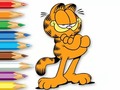 Jwèt Coloring Book: Garfield Hamburger