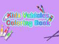 Jwèt Kids Vehicles Coloring Book