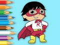 Jwèt Coloring Book: Super-Ryan