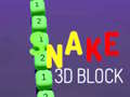 Jwèt Snake 3D Block