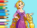 Jwèt Coloring Book: Princess Rapunzel
