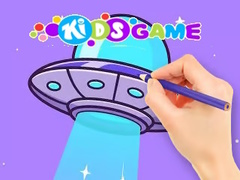 Jwèt Coloring Book: Spaceship In Planet