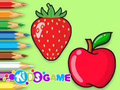 Jwèt Coloring Book: Apple And Strawberry