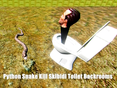 Jwèt Python Snake Kill Skibidi Toilet Backrooms