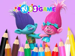 Jwèt Coloring Book: Cute Troll