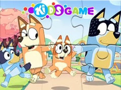 Jwèt Jigsaw Puzzle: Bluey Family Fun