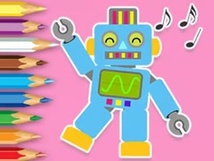 Jwèt Coloring Book: Robot Dancing