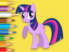 Jwèt Coloring Book: Little Pony