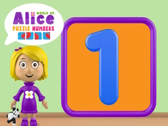 Jwèt World of Alice Puzzle Numbers