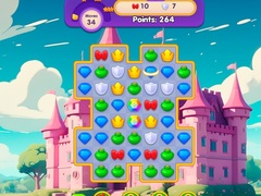 Jwèt Dream Castle: Match 3