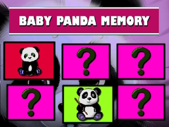 Jwèt Baby Panda Memory