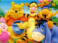 Jwèt Jigsaw Puzzle: Winnie With Friends
