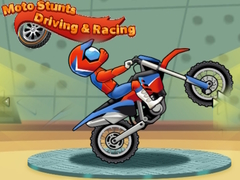Jwèt Moto Stunts Driving & Racing