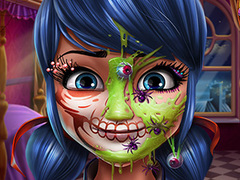 Jwèt Dotted Girl Halloween Makeup