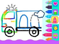 Jwèt Toddler Drawing: Ambulance
