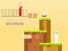 Jwèt Snowball The Cat Catch and Go
